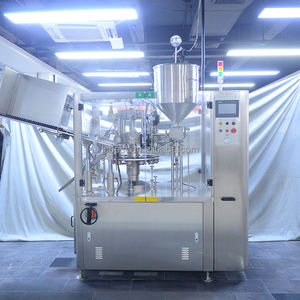 Cosmetic Fully Automatic Lotion & Cream Plastic <b>Stand</b>-up Pouch Filling and Sealing Machine with High Accuracy and High Safety - Product Image 3