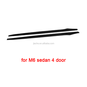 ألياف الكربون الجانب التنانير مآزر لسيارات BMW 6 سلسلة F06 F12 F13 640i 650i <span class=keywords><strong>M6</strong></span> M الرياضة 2013-2019 سيارة التصميم نمط - Product Image 2