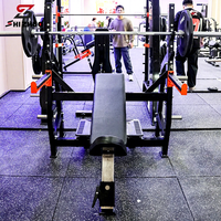 Shizhuo nouveau Fitness entraînement entraînement haltérophilie Multi plaque réglable chargée inclinaison banc presse Machine