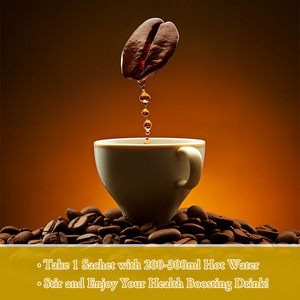 Le café vert mince avec Ganoderma et extrait de thé vert de marque privée OEM favorise une gestion saine du corps stimule la fonction énergétique - Product Image 4