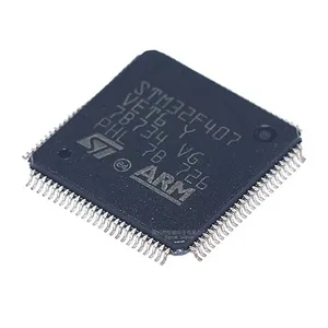 MCU STM32臂皮层32位微控制器STM32F407ZGT6 32BIT 64KB闪存嵌入式芯片