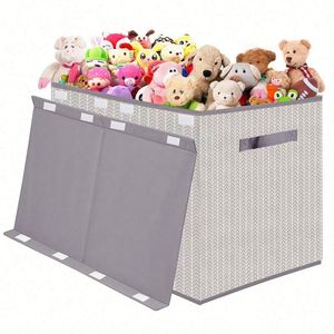 Collapsible Fabric Storage Wholesale Storage Fabric Closet Capacity Home Office Storage <b>Box</b> Container Caja De Almacenaje - Product Image 1