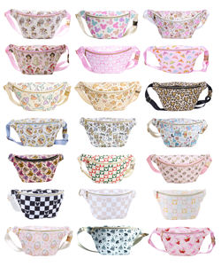 Sac banane portable jumbo pour femme, multi-imprimés, pour les voyages, en nylon, imperméable, sac bandoulière, sac <span class=keywords><strong>de</strong></span> taille - Product Image 2