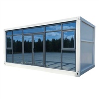 Kits de maisons conteneurs portables et démontables du fabricant - Supermarché et cuisine modulaires préfabriqués modernes, étanches et à monter soi-même