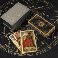 Vente en gros de cartes de tarot classiques Rider Waite écologiques avec guide pour débutants - 78 cartes Oracle en papier