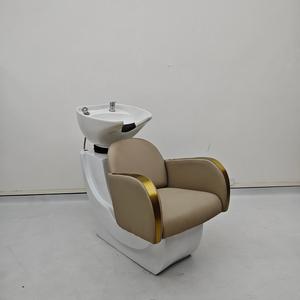 Ensemble de mobilier de salon haut de gamme sur mesure avec lit de lavage et fauteuil de coiffure pour salon de beauté - Product Image 6