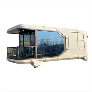 Luxury Prefab House Tiny Mobile Houses Space Capsule Prefabricated Modular Home Container Houses Modern Graphic Design Hotel