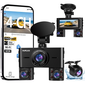 กล้องติดรถยนต์ 4 ช่องทาง ความละเอียด 1080P มุมมอง 360 องศา บันทึกภาพหน้า-หลัง-ซ้าย-ขวา พร้อม Wifi ระบบตรวจจับการเคลื่อนไหวขณะจอดรถ ภาพกลางคืนด้วยอินฟราเรด - Product Image 1
