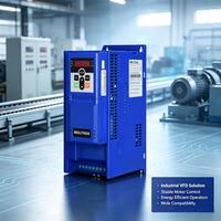 Variateur de fréquence (VFD) AC Control Techniques 220V 380V 0.75KW 4KW 10HP Triphasé Monophasé IP20 Modèle à contrôle vectoriel