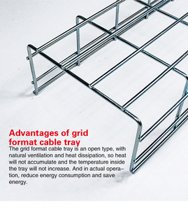 Chemin de câbles en treillis métallique galvanisé à chaud de 50mm 100mm pour la construction d'infrastructures - Product Image 4