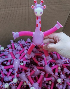 New 2024 Telescopic cốc hút con hươu cao cổ đồ chơi, cảm giác Pop ống cho trẻ mới biết đi, thần tài bóp đồ chơi cho bé trai cô gái - Product Image 6