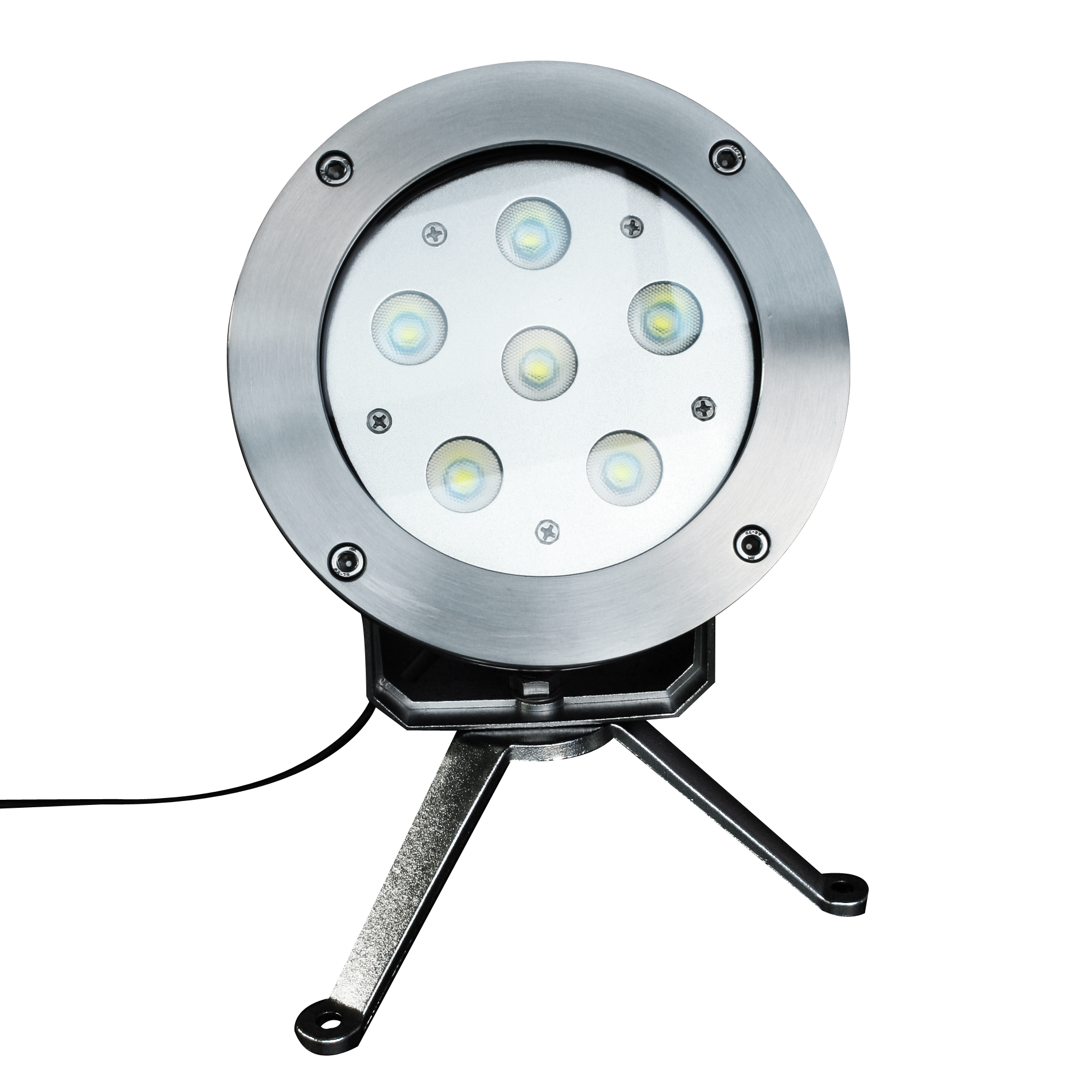 IP68 Waterproof 15W RGB LED Underwater Light Remote Control Pool Fountain Aquarium Landscape DMX512 Color Changing