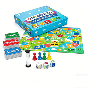 Juego de Mesa OEM con Acabado Premium, Impermeable, Impresión Personalizada, Juego de Tarjetas Educativas para la Escuela, Juego de Mesa Personalizado de Fábrica - Product Image 6