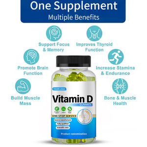 <span class=keywords><strong>D</strong></span> vitamini ruh hali dengesi Gummies OEM-sinir sistemi sağlığı için doğal formül - Product Image 3