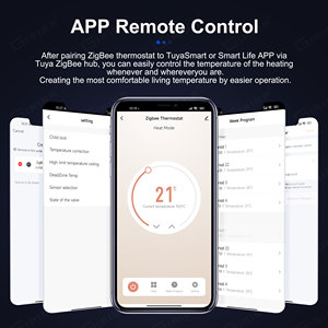 Girier tuya ZigBee thông minh nhiệt điện/sưởi ấm nước/gas nước nồi hơi điều khiển nhiệt độ - Product Image 4