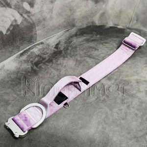 Collar Táctico de Nailon Resistente para Perro, Personalizado para Invierno, Ligero, de Aluminio, con Acolchado de Terciopelo y Felpa, Ajustable - Product Image 6