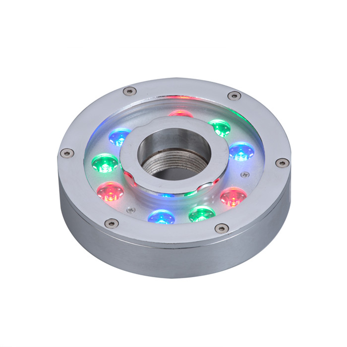 IP68 9*1 Вт 9*3 Вт RGB подводные огни SS304 SS316 из нержавеющей стали светодиодный фонтанный свет
