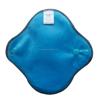 Soldes Déstockage US$0.5 Vente en gros Serviettes hygiéniques lavables en microfibre super absorbante en tissu Minky imperméable réutilisable