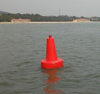 Diamètre personnalisé 800mm Bouée de marquage de surface Aides à la navigation Bouée marine Petites bouées de signalisation maritime