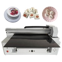 Máquina de Impresión Automática de Alimentos de Formato Grande A0, Impresora de Inyección de Tinta Comestible de Alta Velocidad Multicolor para Piruletas, Malvaviscos, M&M y Pasteles