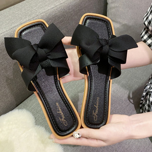 Lazy Man Slippers For Outdoor Wear Stylish Summer Women'S Shoes With Fashionable Trend Versatile Fit And Anti Slip Function - Product Image 2