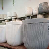 Pot tanaman kebun, pot tanaman bunga, vas bunga inb, dekorasi dalam ruangan dan luar ruangan, gaya desain sederhana modern
