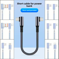 Câble de charge rapide USB-C coudé 100W personnalisable, câble de charge USB-C, câble de charge de 1 mètre, câble de données pour téléphone portable