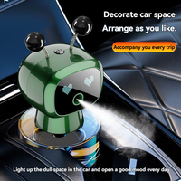 Robot diffuseur d'arômes intelligent pour voiture, purificateur et humidificateur d'air, diffuseur automatique de parfum monté sur grille d'aération