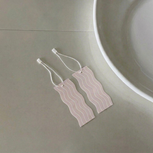 Étiquettes en papier écologiques pour vêtements, chaussures et bagages, avec informations personnalisables - Product Image 1