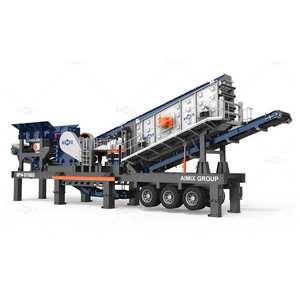 Concasseur de pierre mobile 4 en 1, installation de concassage de pierre mobile 30-180 TPH - Product Image 5