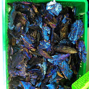 Bán Buôn Đá Khoáng Thạch Anh Tourmaline Màu Đen Tự Nhiên Đá Hào Quang Màu Xanh Chữa Bệnh - Product Image 6