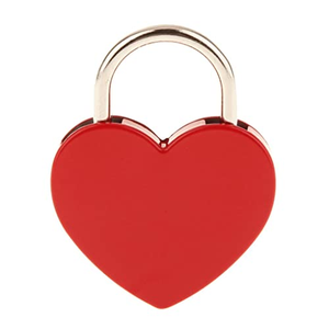 Candado Pequeño de Metal en Forma de Corazón, Mini Candado con Llave para Joyero, Caja de Almacenamiento, Diario, Libro - Product Image 3