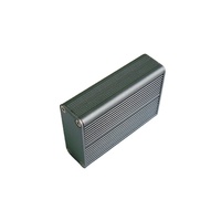 Boîtier d'instrument de contrôleur étanche 8023 personnalisé boîtier d'amplificateur de puissance en aluminium dissipation thermique boîtier en aluminium