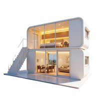 Maison modulaire résistante aux tremblements de terre, maisons préfabriquées, maison capsule spatiale, maison extensible de 10 pieds, maison modulaire, maisons en pod