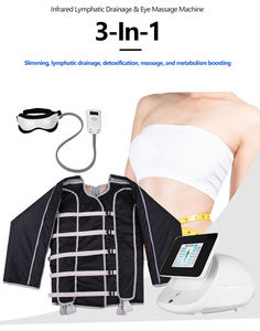 Device Leg Massager Air Pressure Lymphatic Drainage <b>Machine</b> 3 in 1 Professional - Product Image 2
