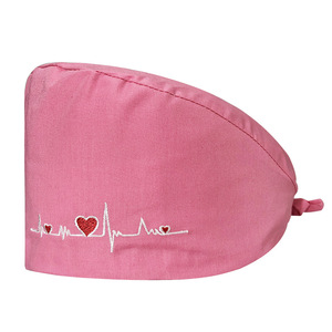 Nuovo Stile Cappello Medico Regolabile per Dottori e Infermieri, Berretto Chirurgico in Cotone Stampato con Bottoni per Ospedale - Product Image 1