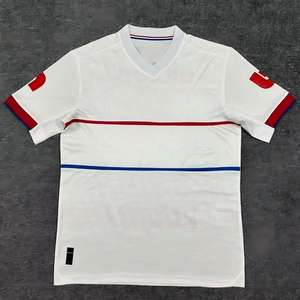 Camiseta de Fútbol Retro Transpirable para Hombre, Versión de Jugador, Número del Equipo Impreso, Venta al Por Mayor - Product Image 4