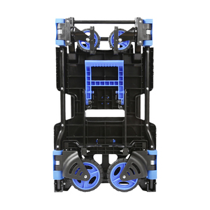 Camión de mano de servicio pesado, <span class=keywords><strong>4</strong></span> ruedas, capacidad de 330 libras, camión de mano plegable, carro <span class=keywords><strong>Dolly</strong></span>, carro <span class=keywords><strong>Dolly</strong></span> convertible - Product Image 4