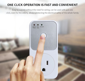 रेफ्रिजरेटर वोल्टेज रक्षक एसी 220v स्टेबलाइजर स्वचालित वृद्धि रक्षक वोल्टेज रिले सॉकेट हमें प्लग विद्युत सुरक्षा - Product Image 4