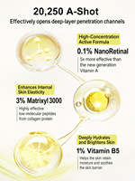 OEM ODM Vitamine A Rétinol Aldehyde Emballage Scellé Hydratant Raffermissant Soin Naturel pour les Yeux Peau Normale