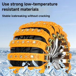 Điều kiện mới phổ chống trượt chuỗi áp dụng cho xe ô tô SUV mùa đông lốp xe lái xe chất lượng tốt của chống trượt và dễ dàng để cài đặt - Product Image 2