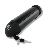 Batterie au lithium en forme de bouteille d'eau pour vélo électrique, pour tube diagonal, 36V 48V 13Ah 15Ah 17.5Ah, Batteries Eike