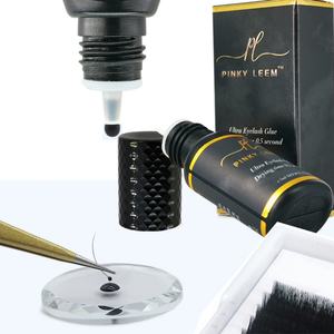 Pinky Leem 0.5 Second Waterproof Eyelash Extension Glue Custom Lash Glue for Eyelash Extension Black <b>Water</b> Proof Eye Lash Glue - Product Image 3