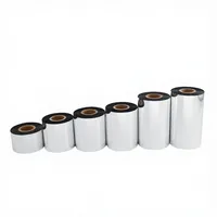 Pita Transfer Termal Premium TSdowren 110mm X 70m Bahan PET Kompatibel / Printer Pencetak Sublimasi