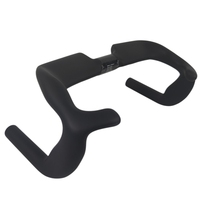 Guidon Aero Track TB26 14.6 ° Guidon de cyclisme en carbone fixe et courbé pour matchs de sprint