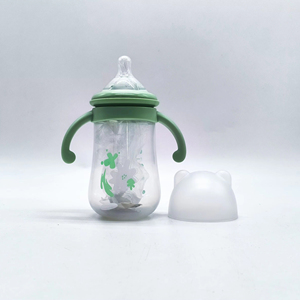 Bình sữa trẻ em chất liệu silicon PP cao cấp, không độc hại, dung tích 300ML, khuyến mãi nóng - Product Image 4