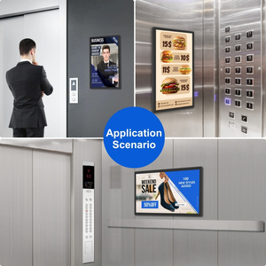 <span class=keywords><strong>21.5</strong></span> inch Android kỹ thuật số biển hiển thị với 4K video phát lại & Wifi cho thang máy quảng cáo và treo tường khuyến mãi - Product Image 2