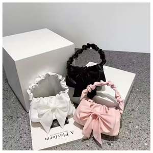 Sacs à main d'usine I-0422, nouvelle mode, sacs carrés simples en PU de 6 pouces, à porter à l'épaule ou en bandoulière - Product Image 6