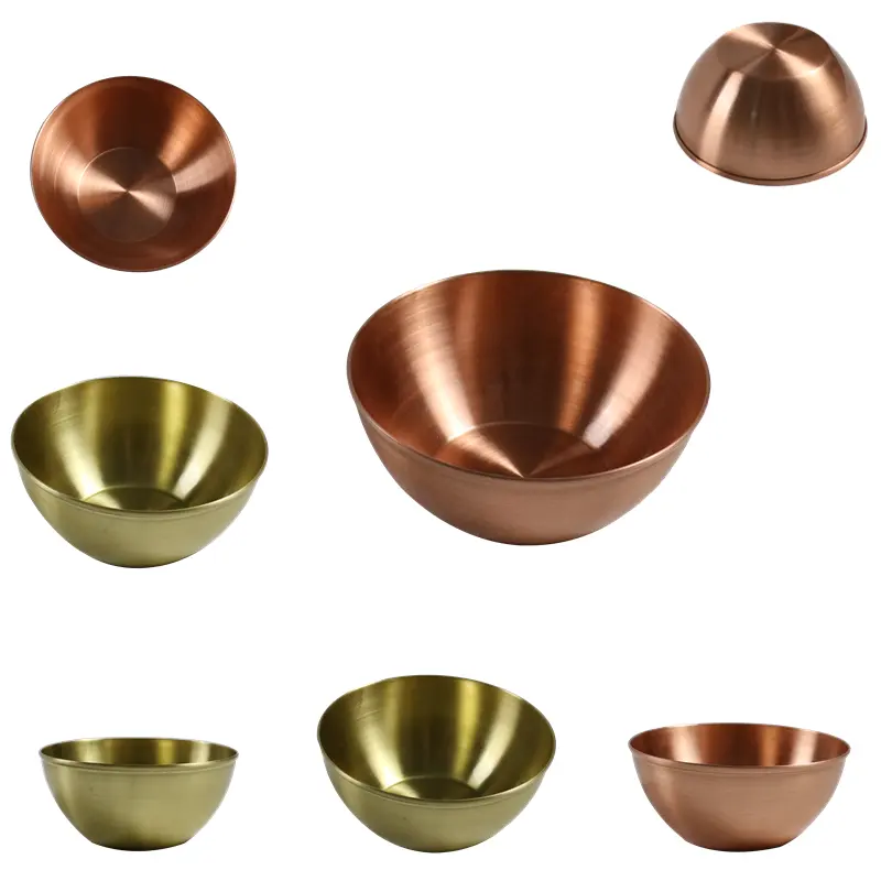 Metal Spinning Manufacturing Sheet Metal Fabrication Copper Mixing Bowl