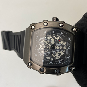 Reloj de pulsera mecánico de alta tecnología para hombre, movimiento automático, estilo deportivo moderno, un imprescindible para tu muñeca - Product Image 3